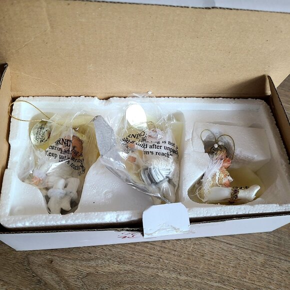 Heirloom ornaments snow angels from Ashton Drake. Christmas decorations. - Picture 15 of 15